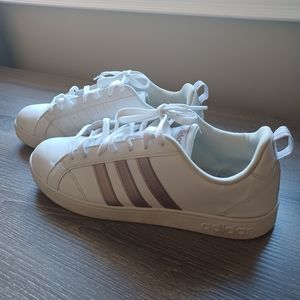 Adidas white sneakers